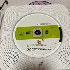 ポータブルCDプレーヤー リモコン付きkc-809の画像