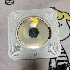 ポータブルCDプレーヤー リモコン付きkc-809の画像