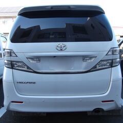 爽やかなヴェルファイア！20前期◆検9年4月◆2AZ問題対策済み！両側パワスラ・フリップダウンモニター・オールシーズンタイヤerc◆下取・交換可★説明文を確認してお問い合わせお願いしますの画像