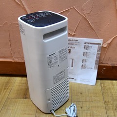 ●美品(^^♪●シャープ　セラミックファンヒーター　HX-RS1　中古品●相模原●プラズマクラスター　SHARP●の画像