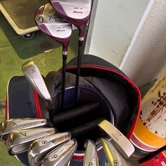 ミズノ　レディースゴルフセット　バッグ付きの画像