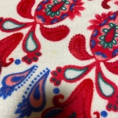 ラグ　マット　ラウンドマット　ラウンドビーチタオル　タオル生地の画像