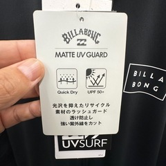 新品・未使用品（タグ付き） BILLABONG ラッシュガード UPF 50+の画像