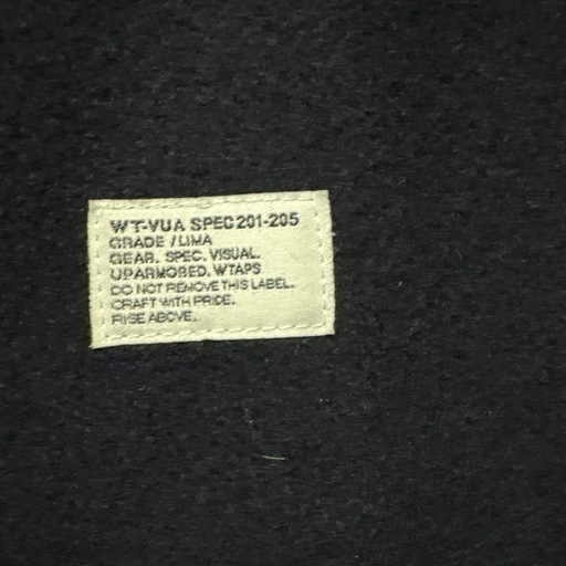 WTAPS ネイビー ミリタリースタイルジャケット