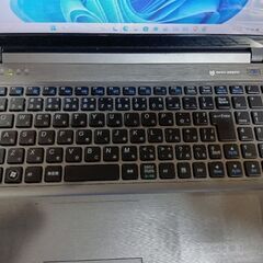 最新バージョン25H2 Windows 11 Pro マウスコンピューターW25AE Core i7- 3610QM メモリ8GB HDD 500GB DVDスーパーマルチの画像