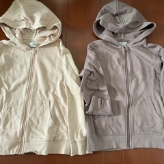 女の子　色々セット　130 ジャケット　半袖　ショートパンツ　パーカー　パンツの画像