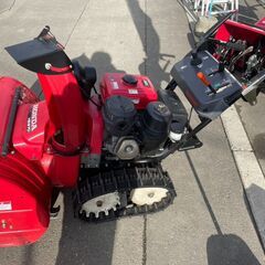 ホンダ Honda スノーラ HS970  9馬力 OHVエンジン 71cm クローラ HST 電動シューター ガソリンエンジン (E3721yxxY)の画像