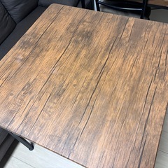 【早い者勝ち】正方形ダイニングテーブル 75cm 取りに来れる方歓迎の画像