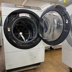 地域限定送料無料　美品【 Panasonic 】パナソニック 洗濯10.0㎏/乾燥6.0㎏ ドラム式洗濯機 エコナビ搭載 ヒートポンプ乾燥 NA-VX7600Rの画像