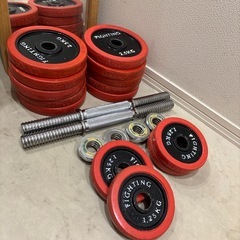 ダンベル、姿見の画像