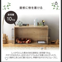 小型犬用ゲージ　未使用品 の画像