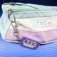 LTXC ボディバッグ ミントグリーン/パープルの画像