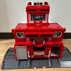 トミカビッグファイヤー&コマンドステーションの画像