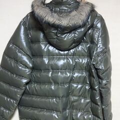 【美品】adidas アディダス ダウンジャケット カーキグリーン ２XLサイズの画像