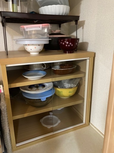 食器棚 (ゆうきち) 大森台の収納家具《食器棚、キッチン収納》の中古