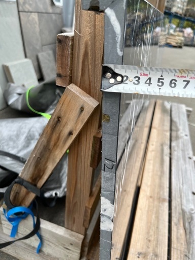 【天然大理石のカウンター天板】 　　　