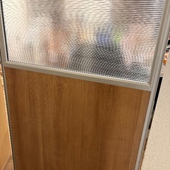 衝立て（木目）の画像