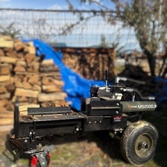 薪割り機レンタル 15t【日本製】プラウ油圧式