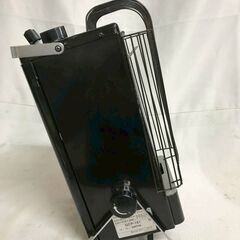 【北見市発】グリーンウッド Greenwood カセットボンベ式ポータブルヒーター GCP-161 2014年製 黒 キャンプ アウトドア (E3726hsmYM)の画像