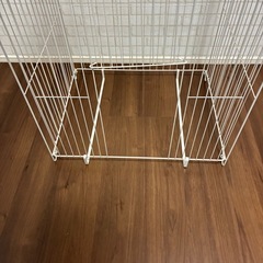 ストーブ　ガード　前面開閉式の画像