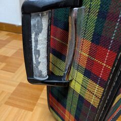 布製スーツケースの画像