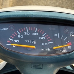 ホンダ AF27 ディオ 希少2スト パールホワイトの画像