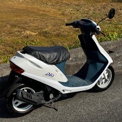 ホンダ AF27 ディオ 希少2スト パールホワイトの画像