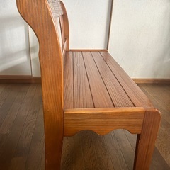 ビンテージチェア　べんちベンチの画像