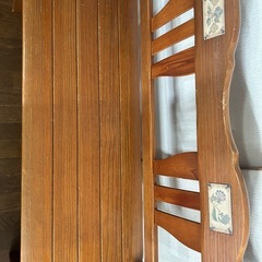 ビンテージチェア　べんちベンチの画像