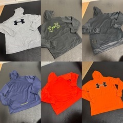 UNDER ARMOR パーカー セット XL 6点セットの画像