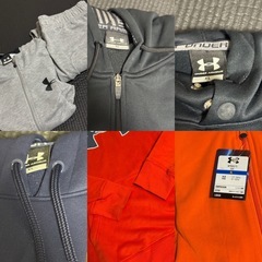 UNDER ARMOR パーカー セット XL 6点セットの画像