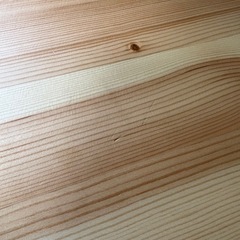 【小物収納つき付き】無印良品　パイン材　引き出し付きデスク　小物収納・モニター台・椅子せっとセットの画像