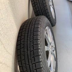 【美品・9.5部山 】　 スタッドレスタイヤ / ホイール 4本セット185/65R15＋おまけ付き の画像