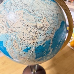 地球儀の画像