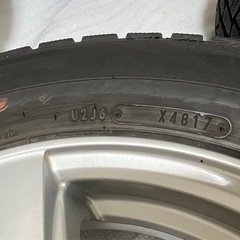 185/70R14 88Q ダンロップ　中古4本 ホイル付き　14インチ 5.5Jの画像