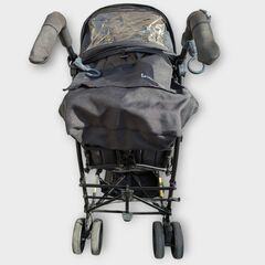 ベビーカー　2人乗り kinder wagon DUOシティHOP　中古　兄弟　年子　2人育児　双子の画像