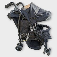 ベビーカー　2人乗り kinder wagon DUOシティHOP　中古　兄弟　年子　2人育児　双子の画像