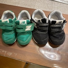 取りに来れる方　ニューバランス　子供靴　ナイキ　セット　　の画像