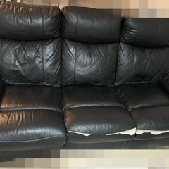 電動リクライニングソファの画像