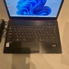 富士通SH90/T i5 タッチパネルWin11 office 2024 の画像