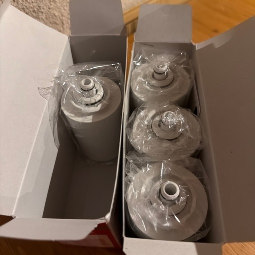 クリンスイ 浄水器カートリッジ4つ