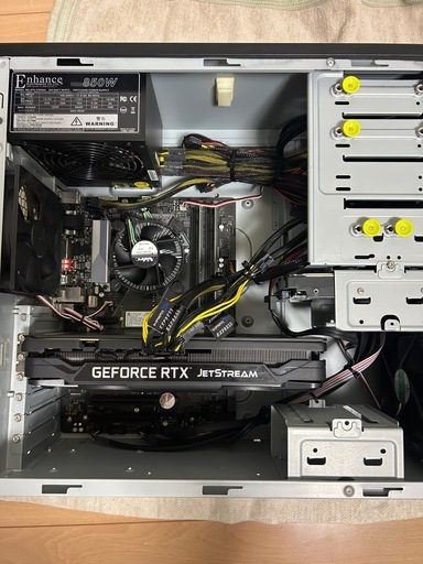 i7 9700f 16GB 8c8th JetStream 風 RTX3070 8GB Nvme 256GB ×2 HDD 2TB