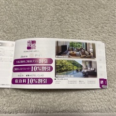 小田急電鉄　株主優待券の画像