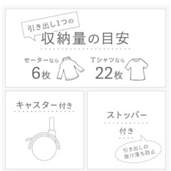 ニトリ　キャスター付き押入れ収納ケース FD(3段2列)の画像