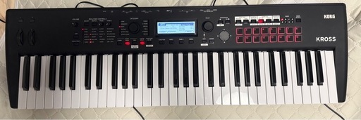 61鍵のシンセサイザー、サンプラー、エフェクト機能を搭載したKORG KROSS。