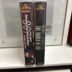 差し上げます🤲ジェームスボンド　映画ビデオ　VHS 美品の画像
