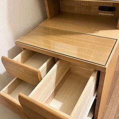 【美品】ニトリ一面鏡ドレッサー化粧台の画像