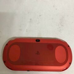 【北見市発】ソニー SONY PlayStation Vita PCH-2000 赤 ゲーム機 (E3729wYM)の画像