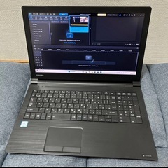 軽い動画編集対応 dynabook B65/DP i5-8250U 16GB SSD512GB FHD 15.6型　初心者向けの画像