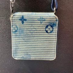 【美品】ルイヴィトン『ウォーターカラー モノグラム ジッピー コンパクトウォレット』の画像